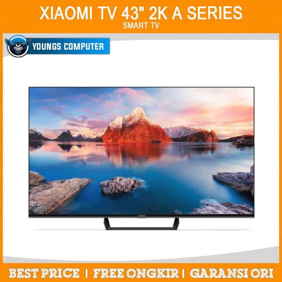 Mi TV 4 43" Smart TV FHD LED Android Speaker (Xiaomi 43 inch Resmi)