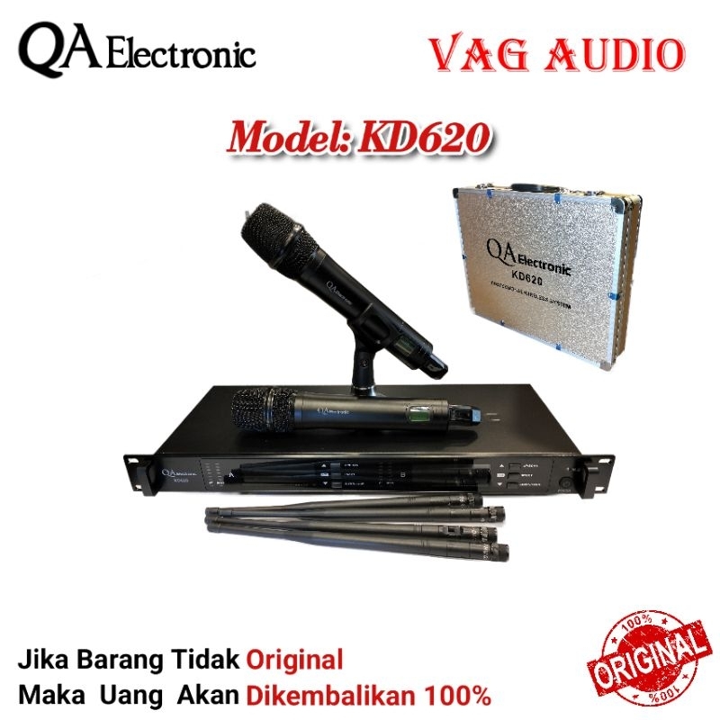 MIC WIRELESS QA ELECTRONIC KD620