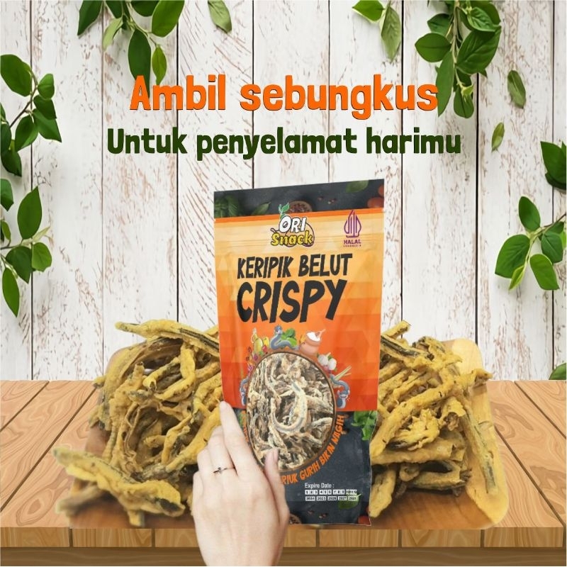 

keripik belut krispy