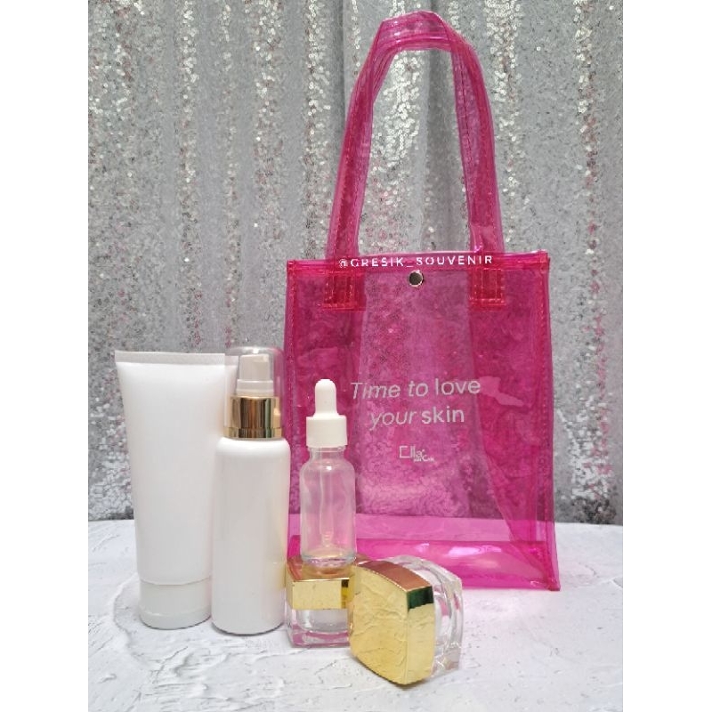 Totebag Pvc warna Custom Order