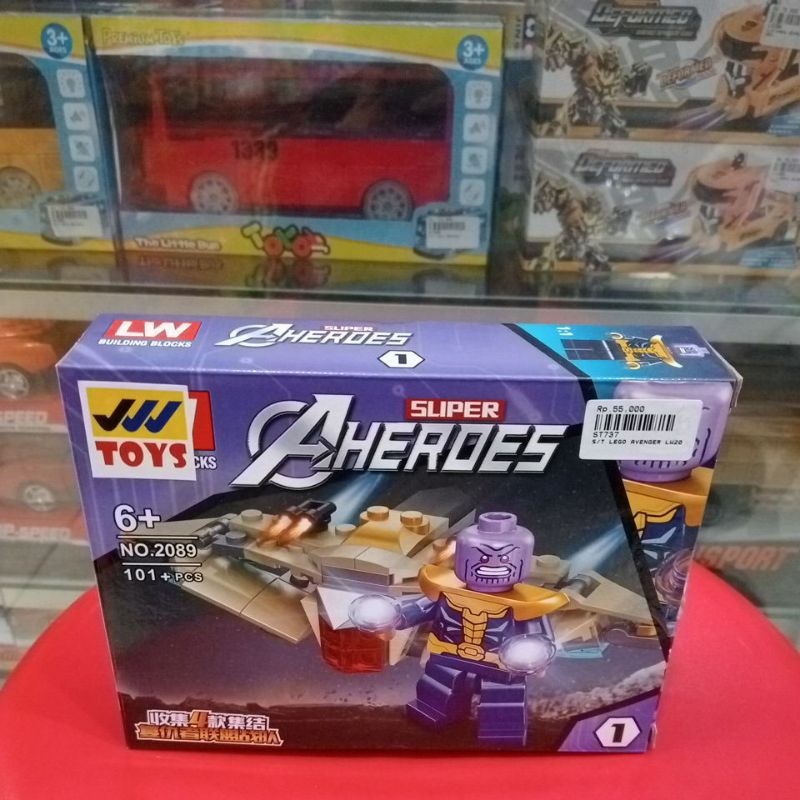 Mainan Anak Brick Super Heroes - Brick Building Blocks Avengers LW20