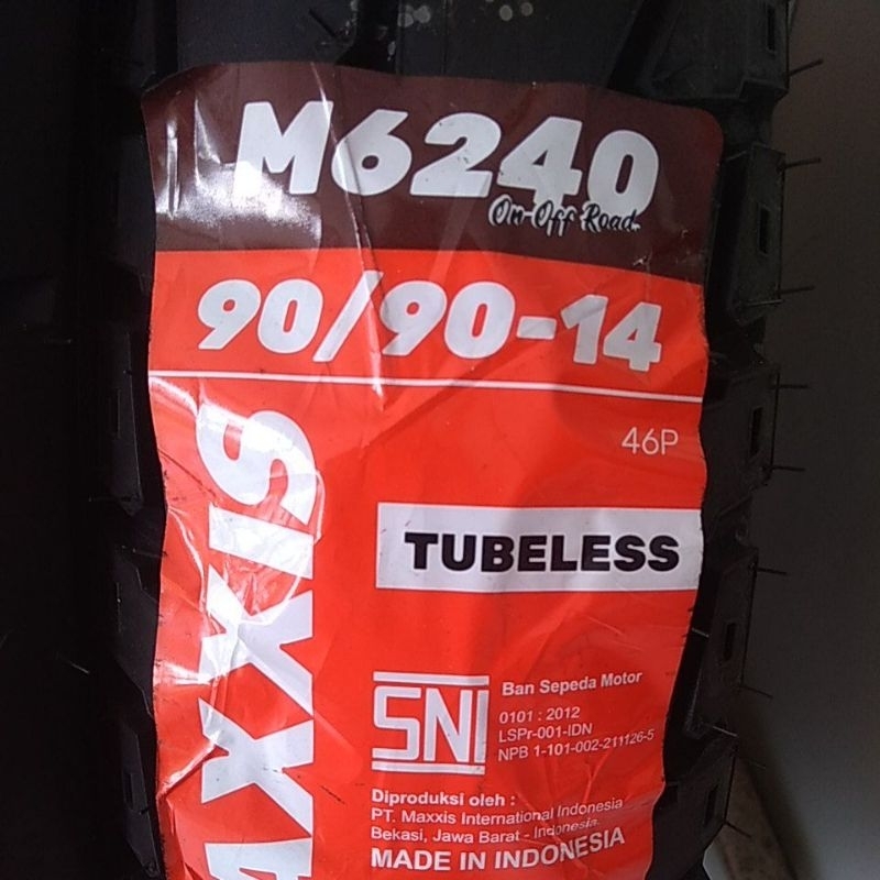 Ban maxxis M6240 90/90-14