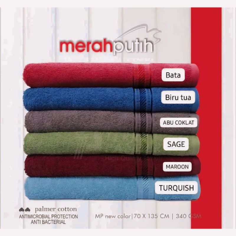 Handuk Merah Putih 70x140