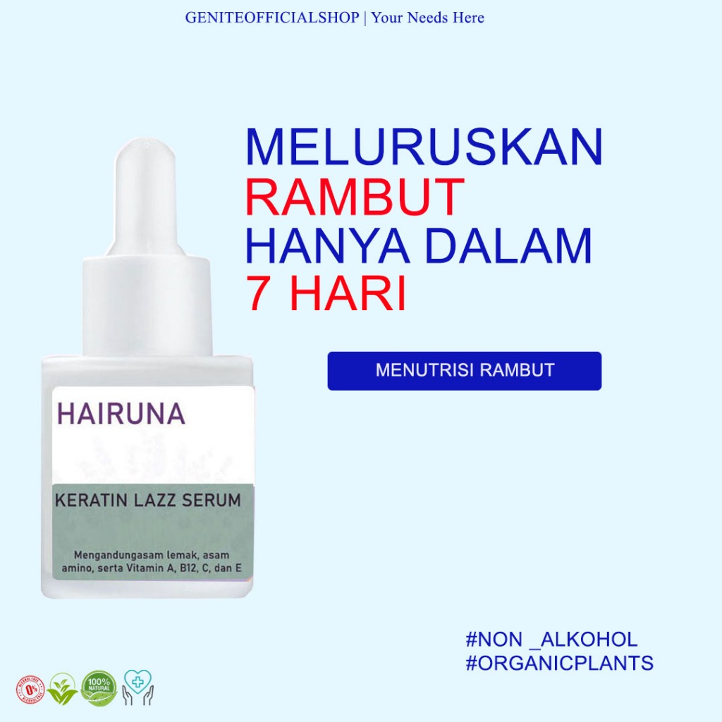 Keratin hair treatment obat keratin rambut permanen keratin hair serum keratin treatment Hairuna