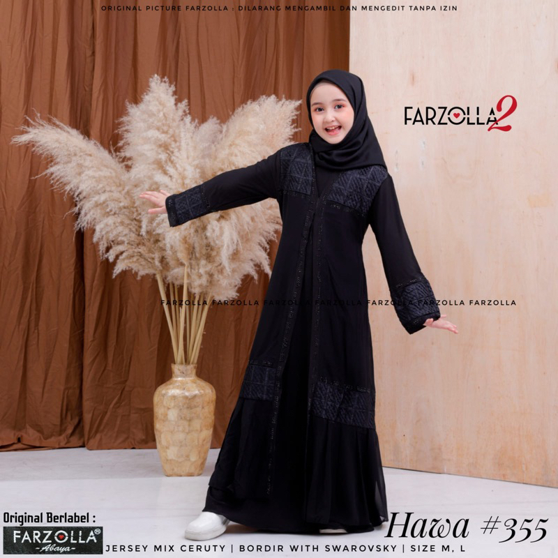 Gamis Abaya | Hawa Kids 355 Ori by Farzolla