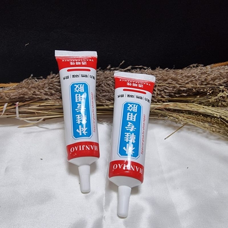 

⚡️ TERLARIS ⚡️Lem perekat hanjiao 60ml / lem perekat sandal kuat waterprof anti air * laiferdon.toko*