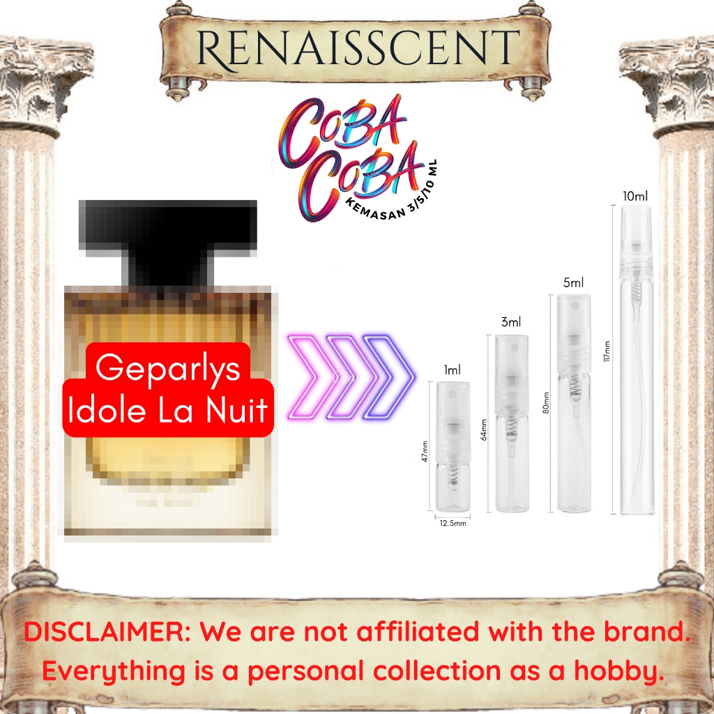 Decant Geparlys Idole La Nuit