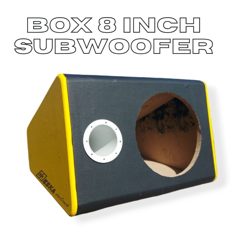 Box Subwoofer 8 inch 10 inch 12 inch sudut Box Bass mantab cocok untuk rumah atau mobil box 8 inch 1