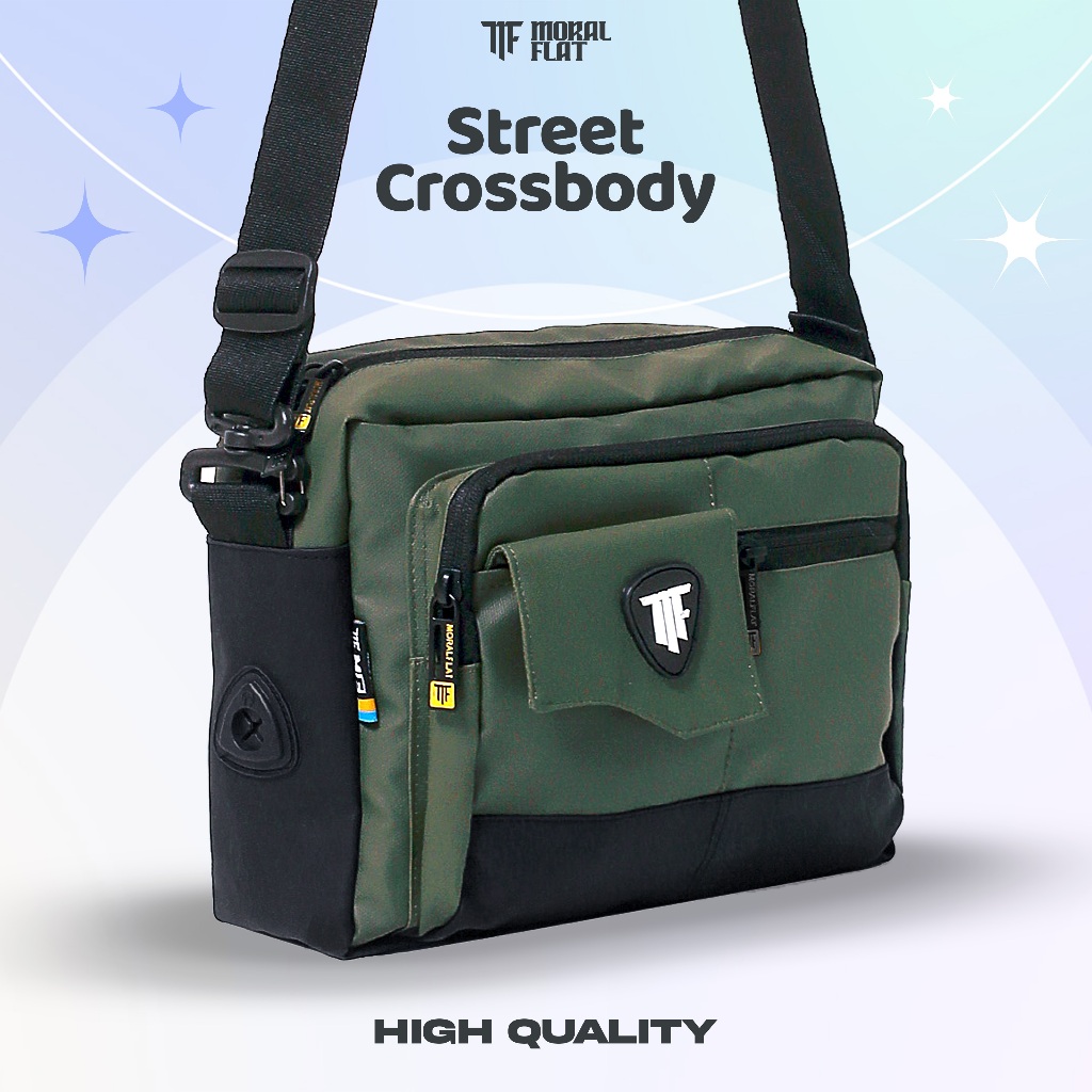 Moral Flat Official-Tas Selempang Casual  - Shoulder Bag