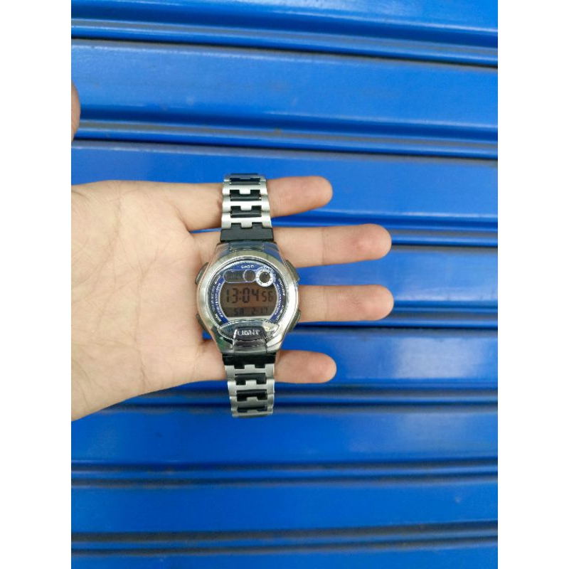 Casio W-752 Jam tangan bekas second stainless