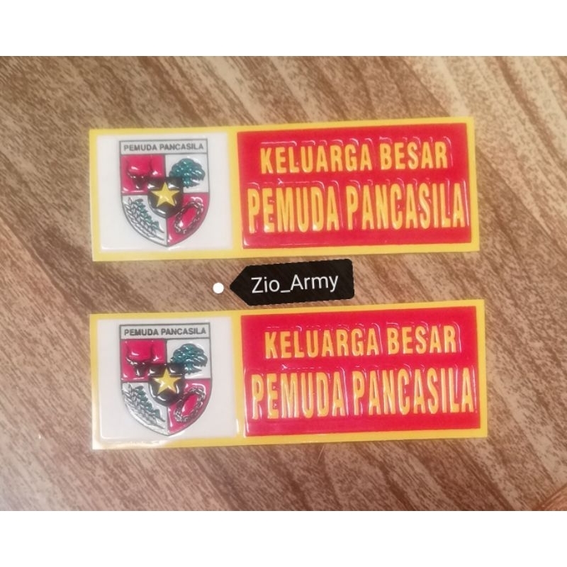 

Stiker Embos NOPOL Pemuda Pancasila 1 Pasang