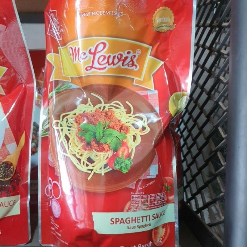 

Mc Lewis Saus Spaghetti 1kg