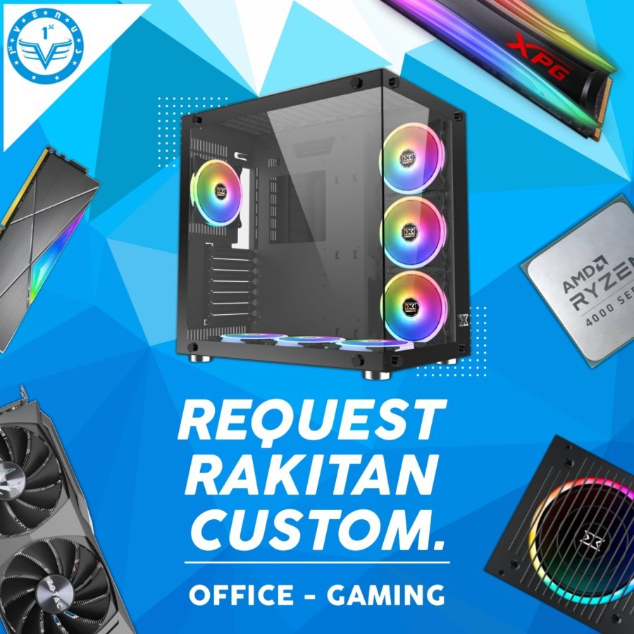 PAKET RAKITAN PC CUSTOME RYZEN 5 5500