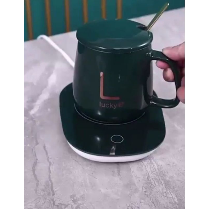 mug pemanas/ mug sekaligus alat pemanas/ Mug plus alat pemanas