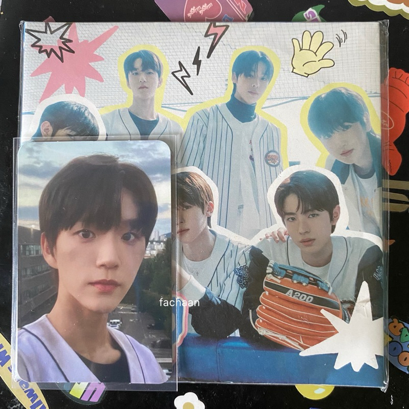 [BOOKED] NCT NEW TEAM (NCT WISH) Pre debut single album hands up A ver + Jaehee/Daeyoung photocard