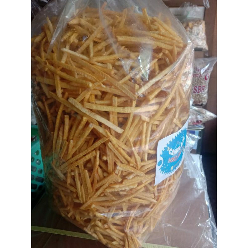 

KERIPIK STIK TALAS KEMASAN 250 GR