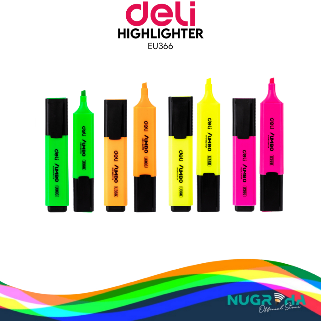 

Deli Penanda / Highlighter Warna Terang EU366