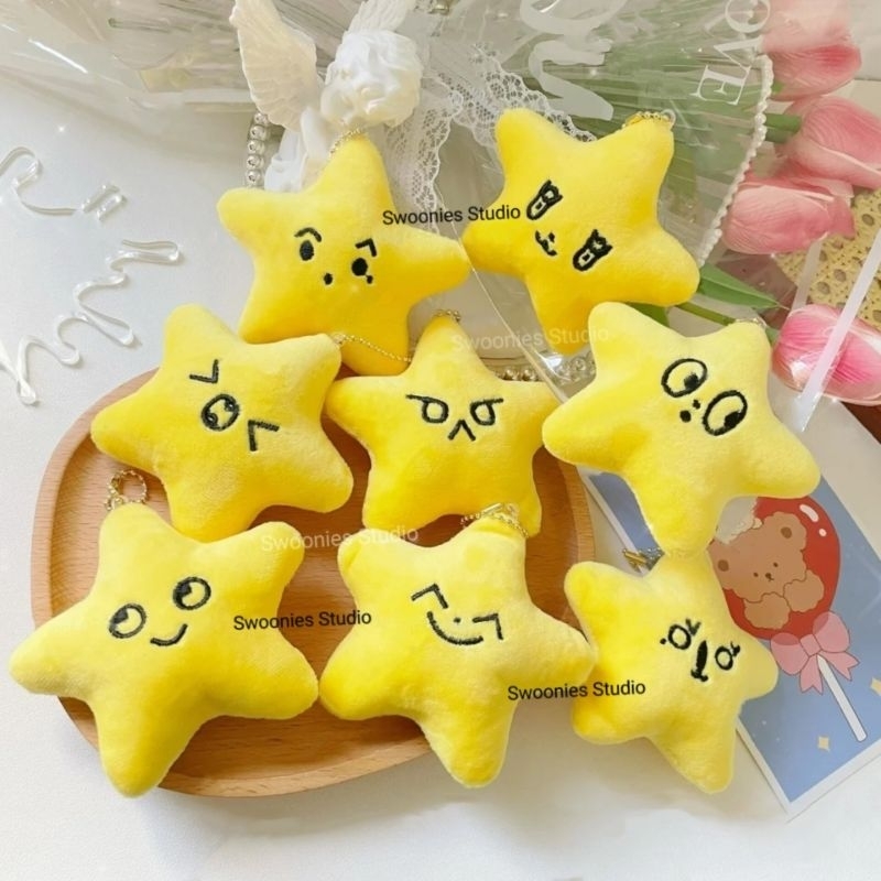 (READY STOCK Siap Kirim) Starfish Doll Keyring NCT 127 Unofficial Bulgasari Gantungan Tas Keychain B