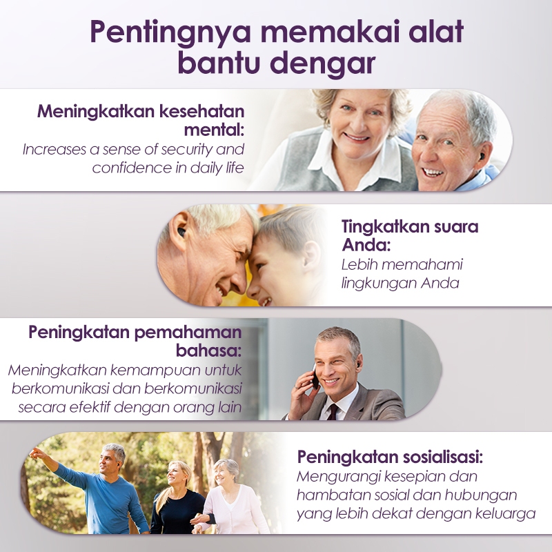 New Britzgo Alat Bantu Dengar cas charger pendengaran telinga original hearing aids mini alat