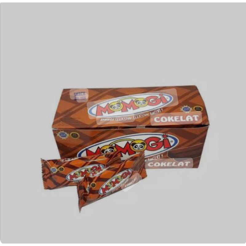 

Momogi Stick Snack Makanan Ringan 12gr - Coklat [1 Box @ 10 Pcs]