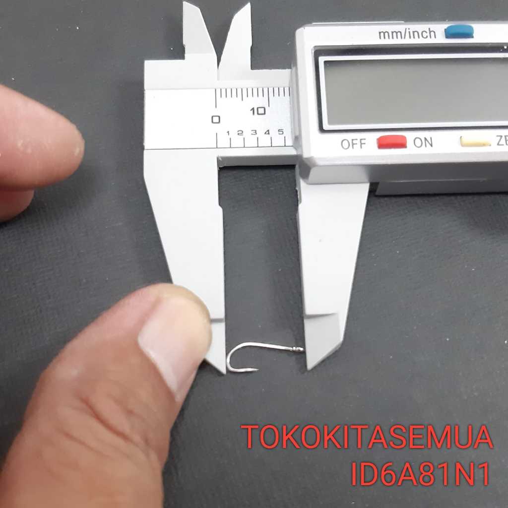 Mata Kail Pancing Baja Stainless nomor 11