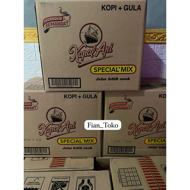 

Kapal Api Special Mix Kopi Instan ( 23gr / 120 sachet / Dus )