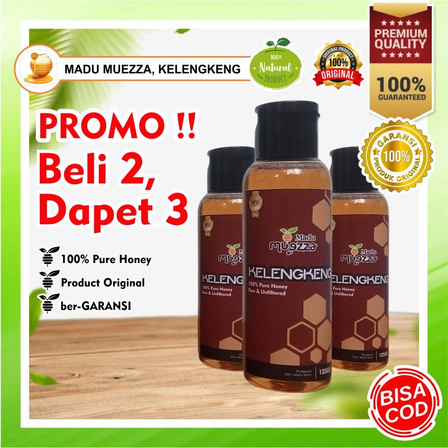 

[ PROMO TERBATAS ] MADU KELENGKENG RAW HONEY ASLI MUEZZA , 100% MADU MURNI KLENGKENG ASLI MANIS & LEMBUT dari Nektar Bunga Kelengkeng Pilihan Kesukaan Keluarga sbg Minuman Kesehatan