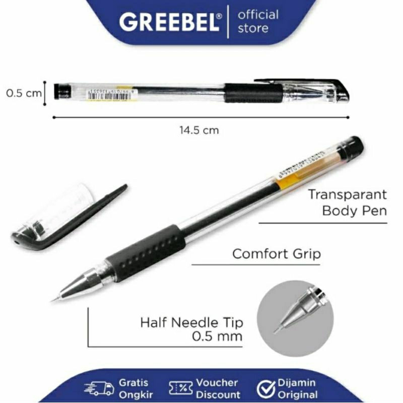 

QREINASHOP ATK/ BOLPOIN GREEBEL PARKO GP-001 0.5mm