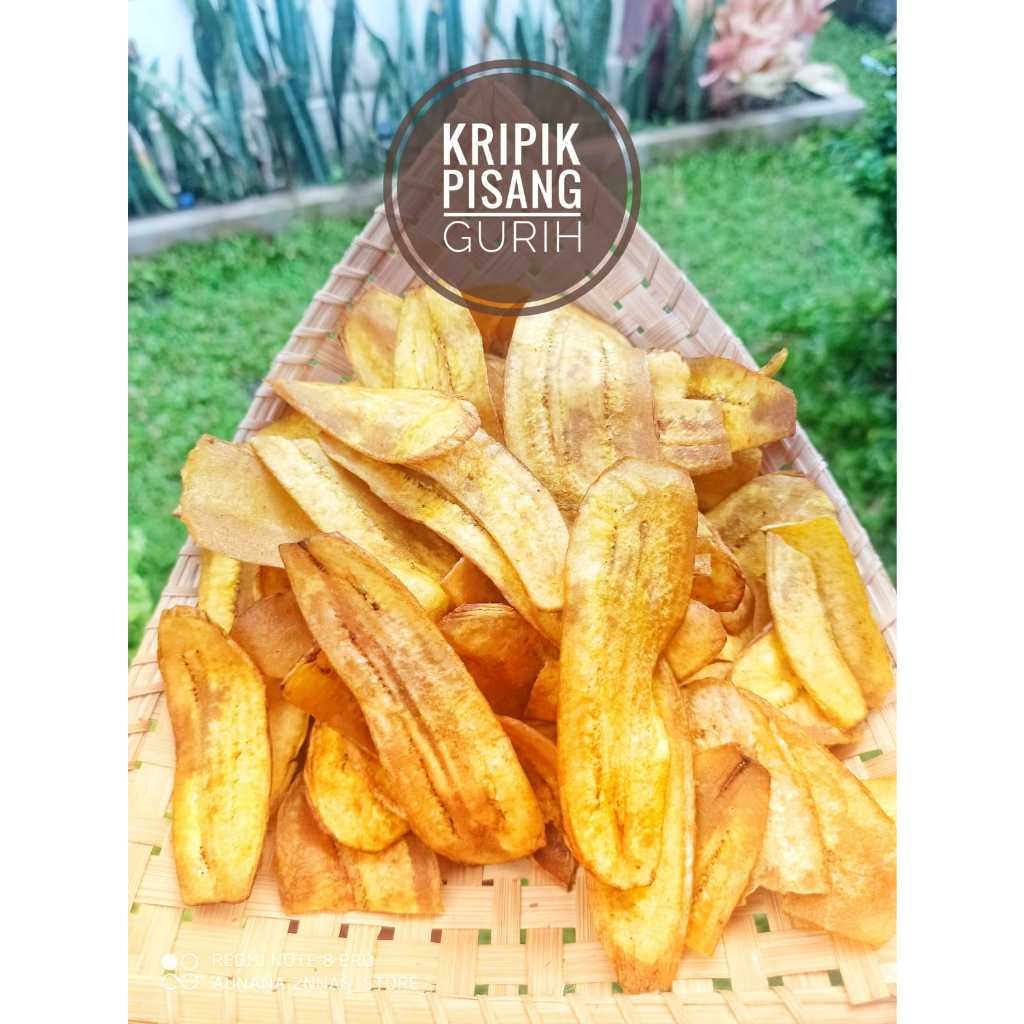 

KRIPIK PISANG GURIH / KRIPIK PISANG ENAK / KRIPIK PISANG KEMASAN 1KG