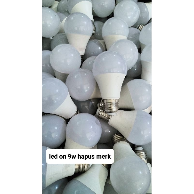 led on(nyala) hapus merk 9/10w retur pabrik