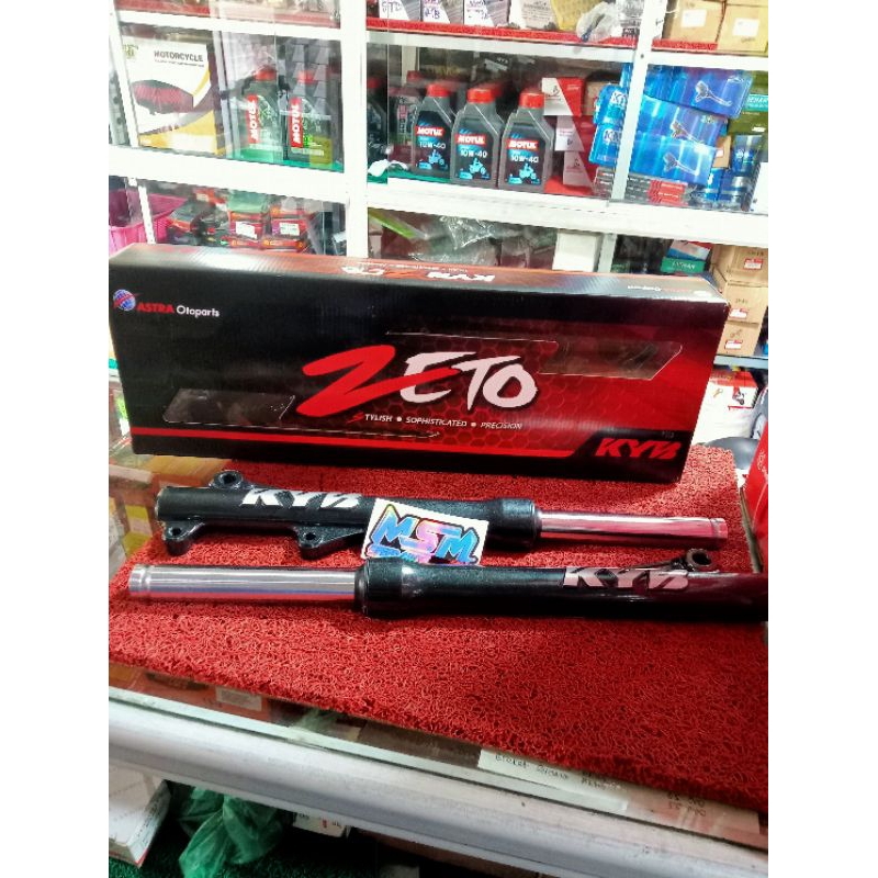 Shock Depan KYB ZETO KAYABA VARIO 125/150, BEAT, BEAT FI, GENIO, SCOOPY