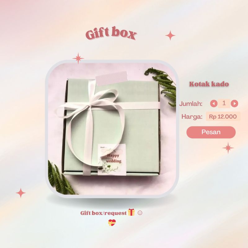

[1pcs] Kotak kado ulang tahun/anniversary