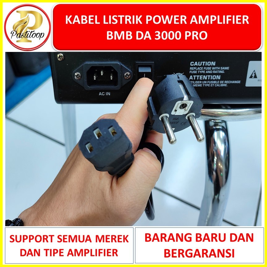 Kabel power amplifier bmb da 3000 pro