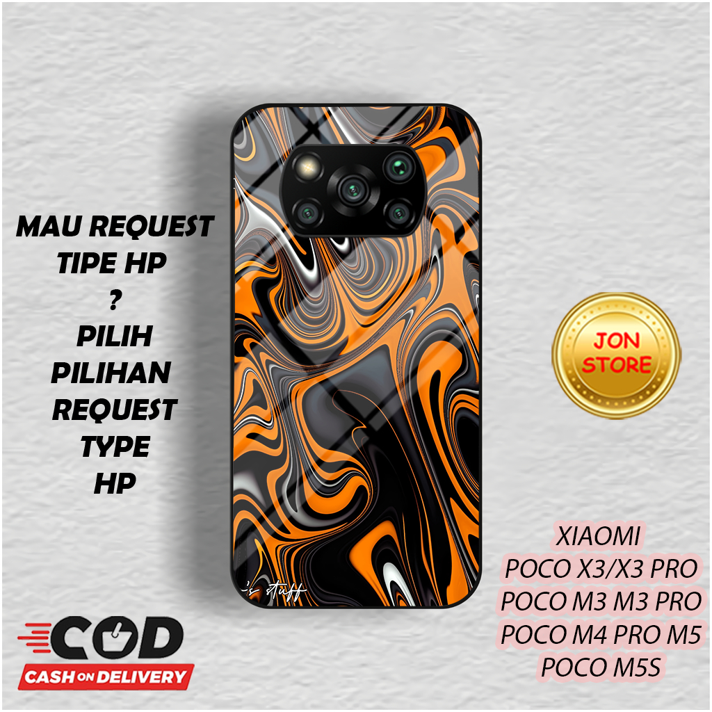 (CMM 10) Sofcase Case Glossy Kilau Untuk POCO X3 X3 PRO X3 NFC M3 M3 PRO 5G M4 PRO M5 M5S Moitf Anim