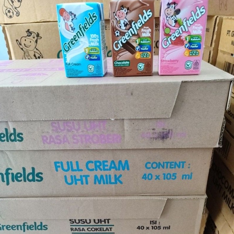 

1212 Terlaris GREENFIELDS SUSU UHT 15 ML 15ML DUS KARTON KARDUS isi 4 pc INSTANT SAMEDAY murah
