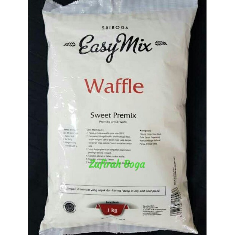 

1212 BRANDS FESTIVAL Tepung Easy Mix Sriboga Waffle 1kg murah