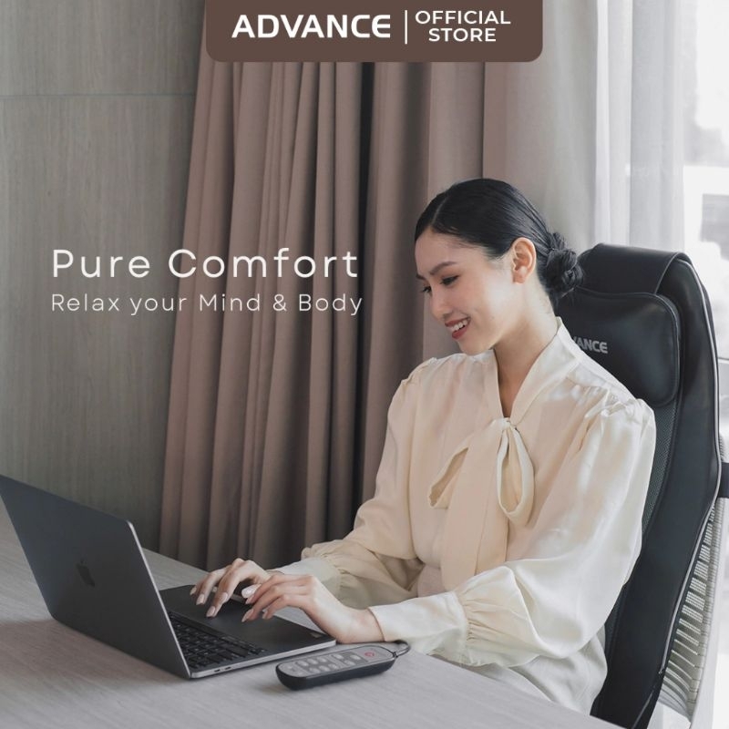 Kursi Pijat Refleksi Mobil ADVANCE Pure Comfort HS8904 - Portable