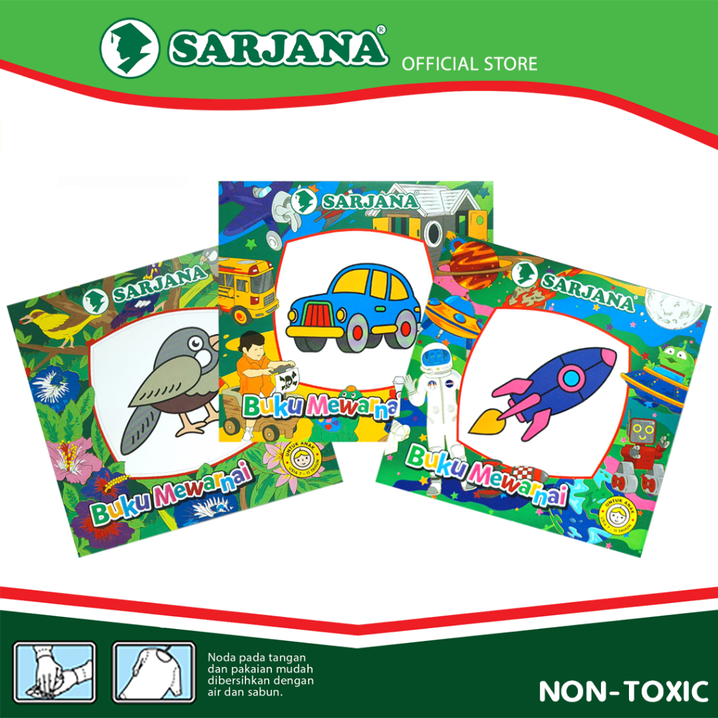 

Sarjana Buku Mewarnai untuk Anak Usia 7 - 11 Tahun