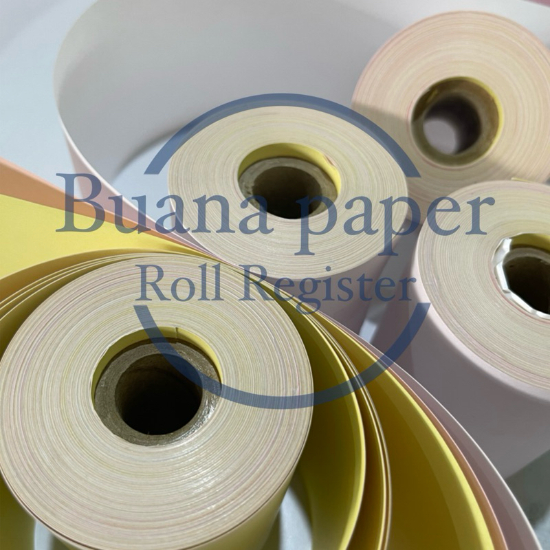 

KERTAS KASIR ROLL Putih Merah Kuning NCR 3PLY 75x60 Cocok untuk printer kasir Dot Matrix 75mm