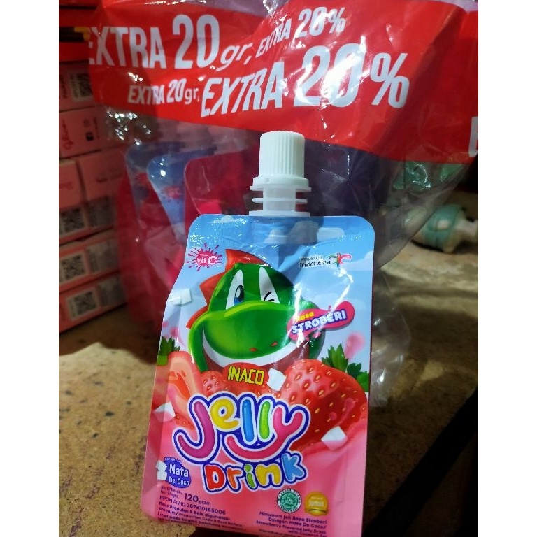 

NEW Inaco Jelly Drink Nata De Coco 12ml x 5 Pcs