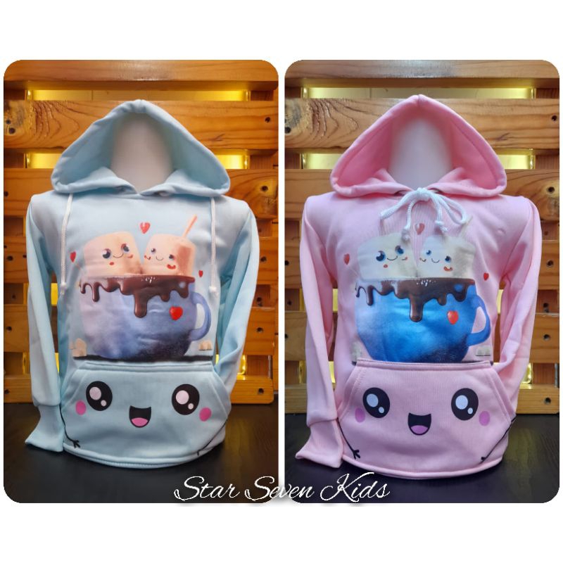 Sweater Anak Perempuan Marshmallow/Kids Sweater/Sweater Anak Perempuan/Sweater Anak Cewek Tebal/Swea