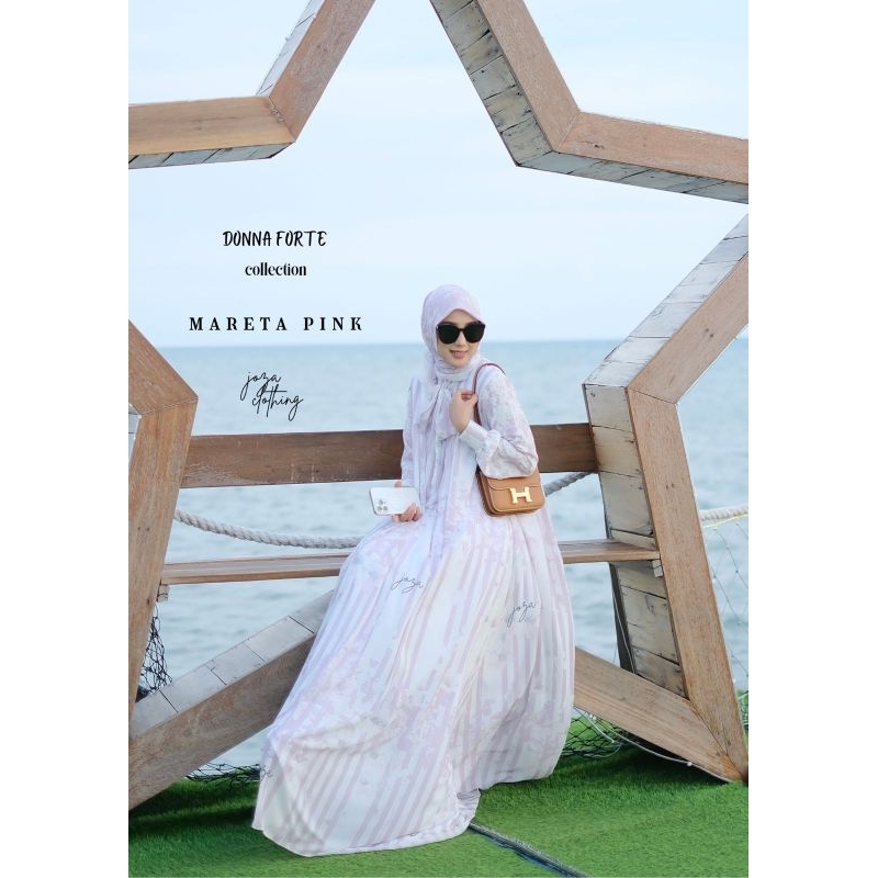 [JOZA CLOTHING] GAMIS PRINTING PREMIUM "MARETA PINK" BY JOZA CLOTHING