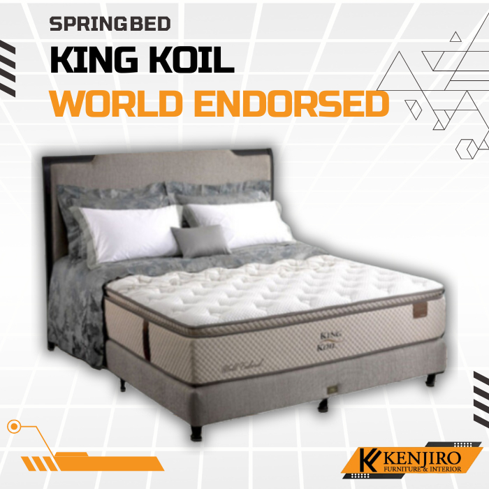 Kasur Springbed King Koil World Endorsed