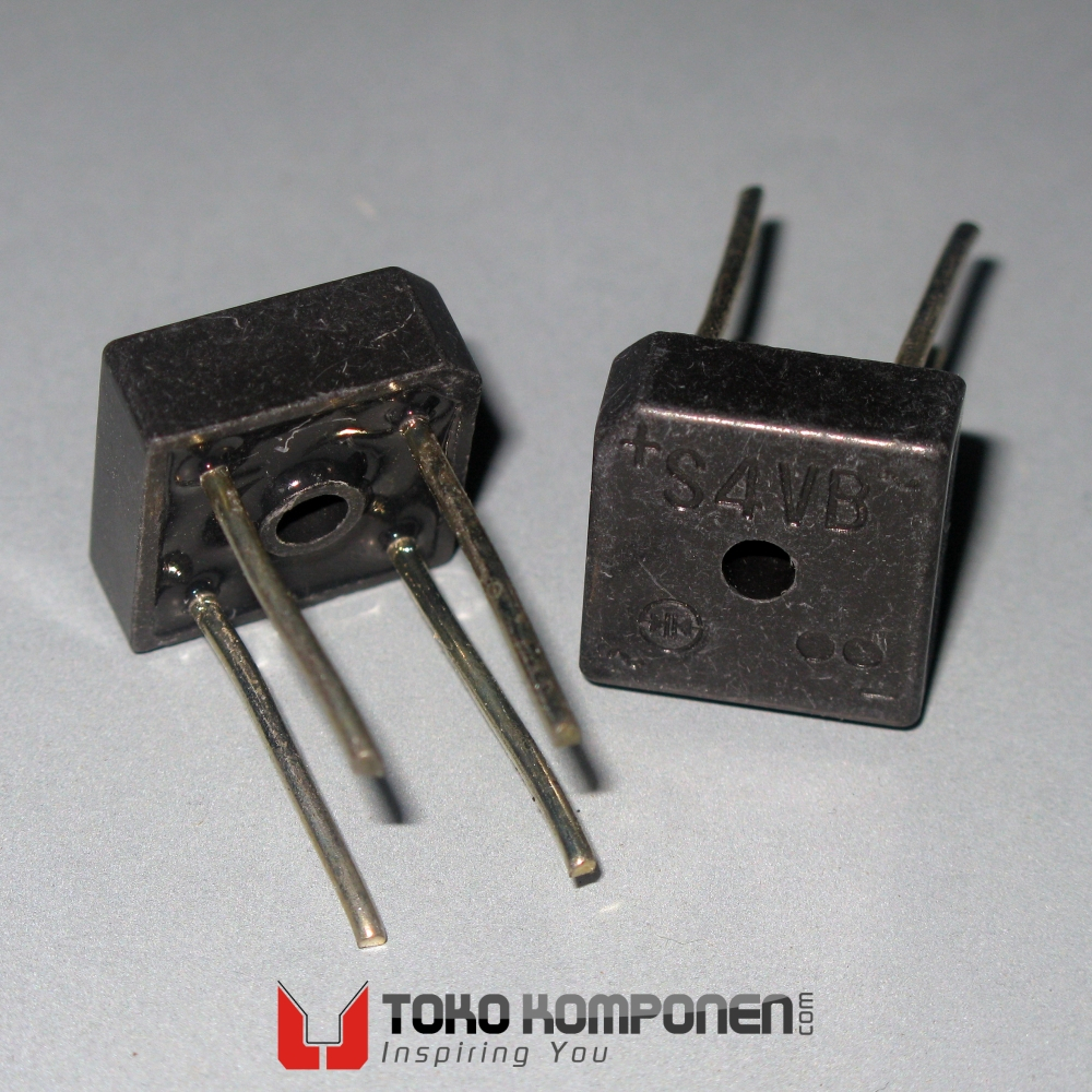 S4VB 4A 200V Bridge Rectifier Diode dioda jembatan kotak S4VB20 square