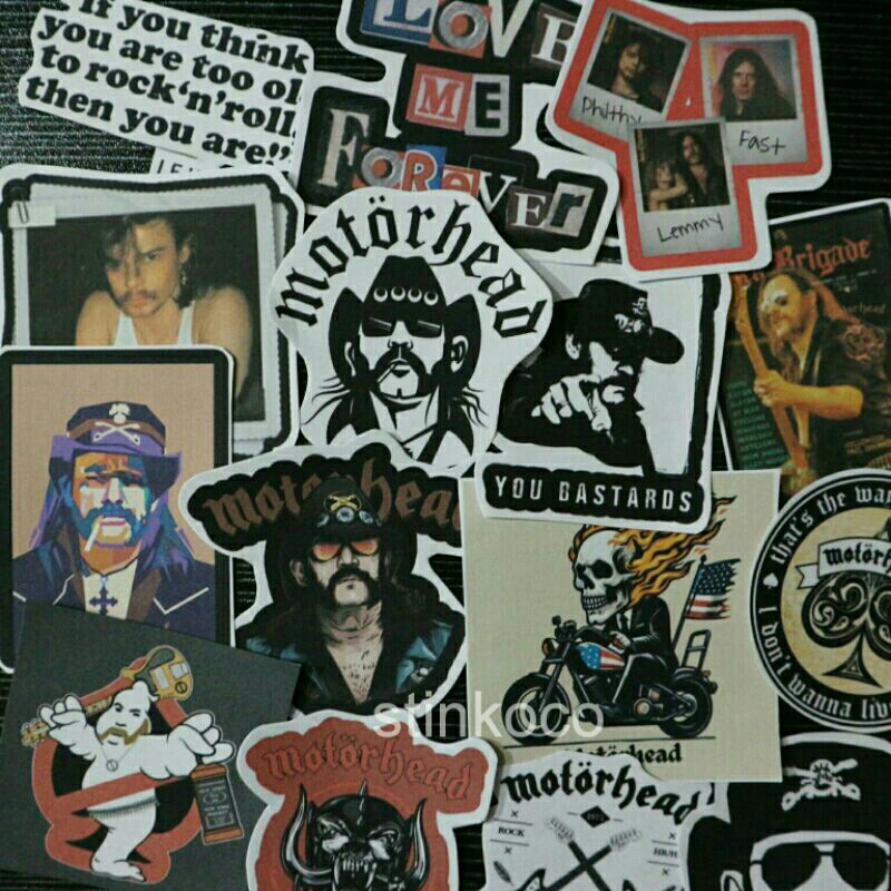 

[15PCS] STICKER MOTORHEAD ISI 15 STICKER