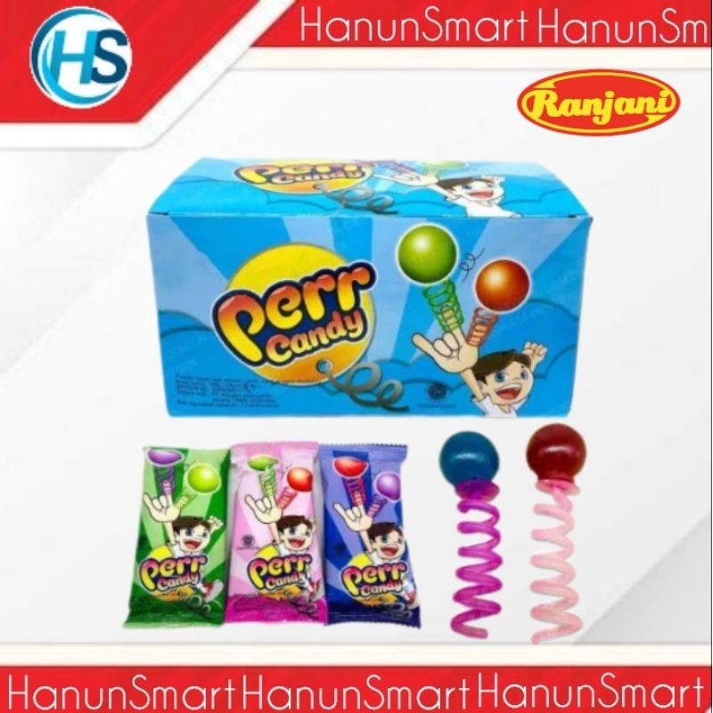 

perr candy ranjani permen lollipop bentuk peer box isi 24 pcs