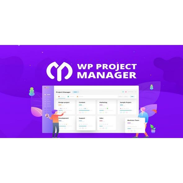 WP Project Manager Pro 2.6.4 (Business Plan) - Wordpress Plugin