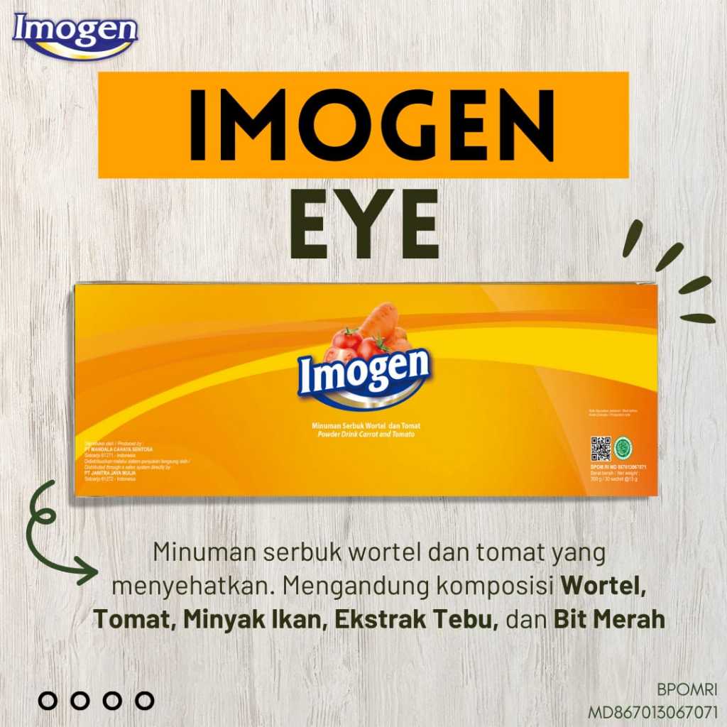 

IMOGEN EYE 100% Asli Untuk Mata Kirim Instan BAM Pasar Online Murah Padang