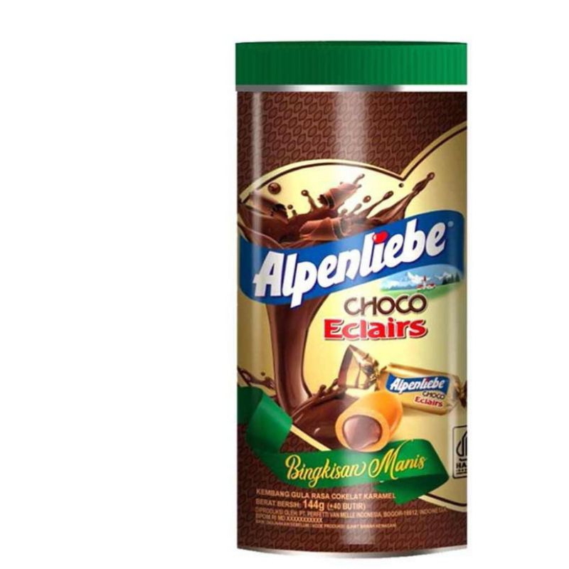 

Alpenliebe permen Candy Chocolate Caramel eclairs 144 g