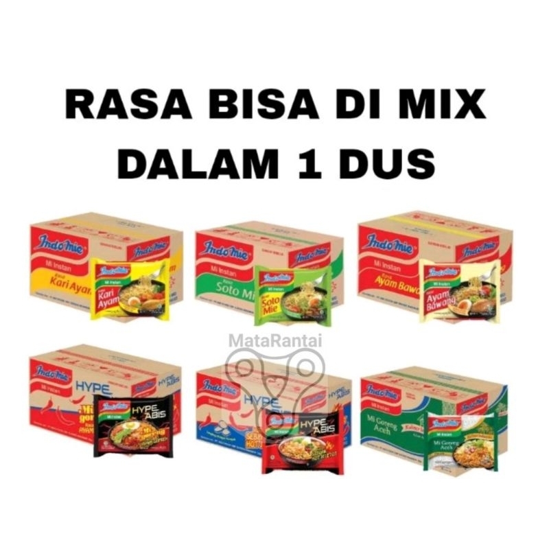 

Indomie mix varian